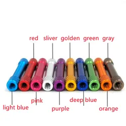 10 - Pack Colorful Knurled Aluminum Spacers - M3 3mm Double Round Standoffs - M3x32 10pcs
