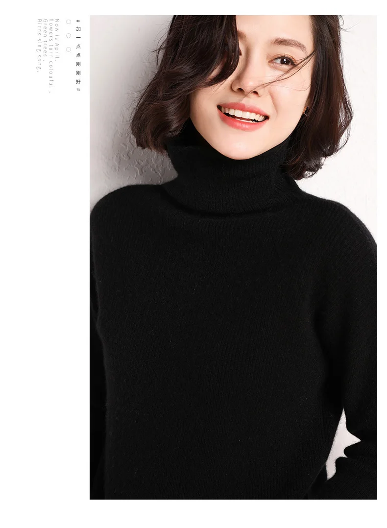 Helovi cashmere pullovers Winter Sweater Women Cashmere Knitted Women Sweaters And Pullovers Female Jumper Tops