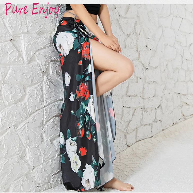 Новая сетка Женская юбка для танца живота Костюм Одежда танцев Платье восточных |