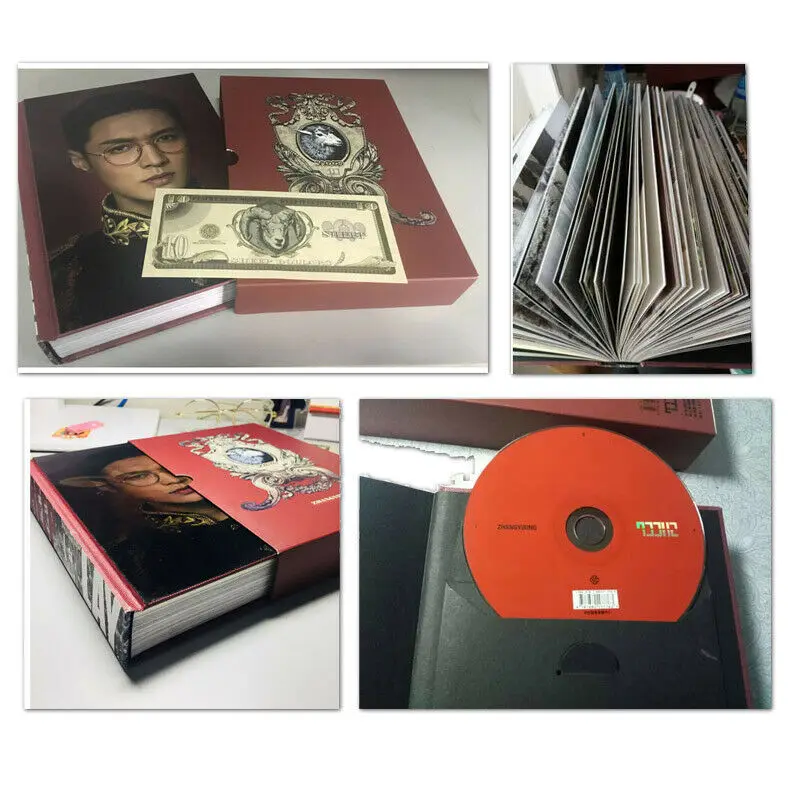 EXO LAY Zhang Yixing SHEEP [Deluxe CD Boxset]+ 300 page фотоальбом
