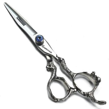 

Pet Scissors Stainless Steel Dragon Scissors Hairdressing Scissors 6 inch 7 inch Barber Scissors Flat Cut Teeth Scissors Kit