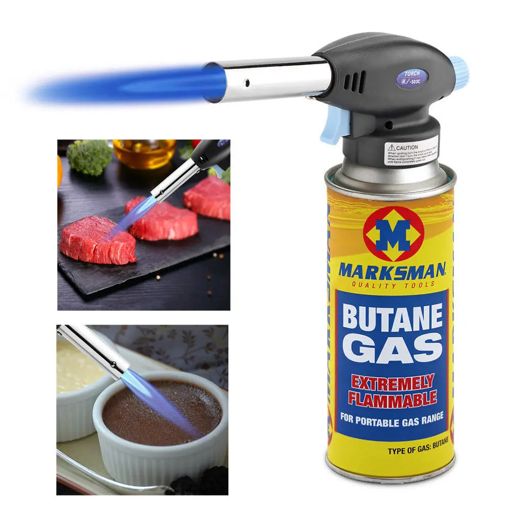 

Outdoor BBQ Lighter Torch Turbo Lighter Jet Gas Cigarette 1300 C Spray Gun Windproof Metal Pipe Lighter For Kitchen