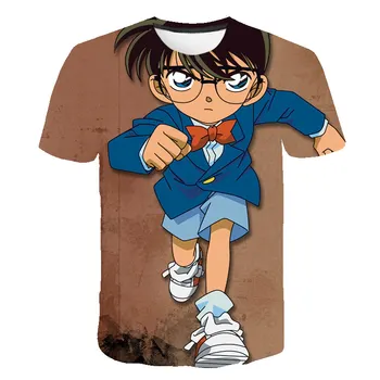 

Summer Children's Clothing Handsome and Cute T-shirt 2020 New Detective Conan Animation Best-Selling Children's Casual Tops