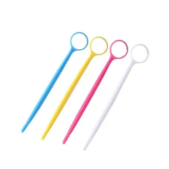 

Plastic Dental Tooth Mirror Odontologicos Dentist Tool for Teeth Whitening