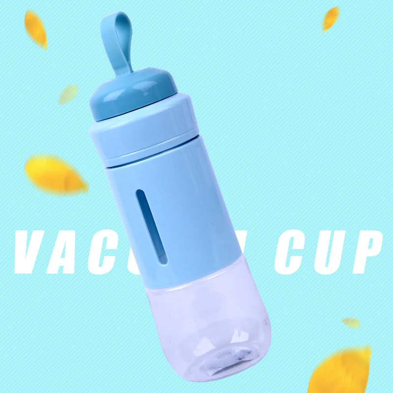 700ml Cute Style Student Plastic Water Bottle Portable Sport Drink Bottle Creative Gifts for Lovers