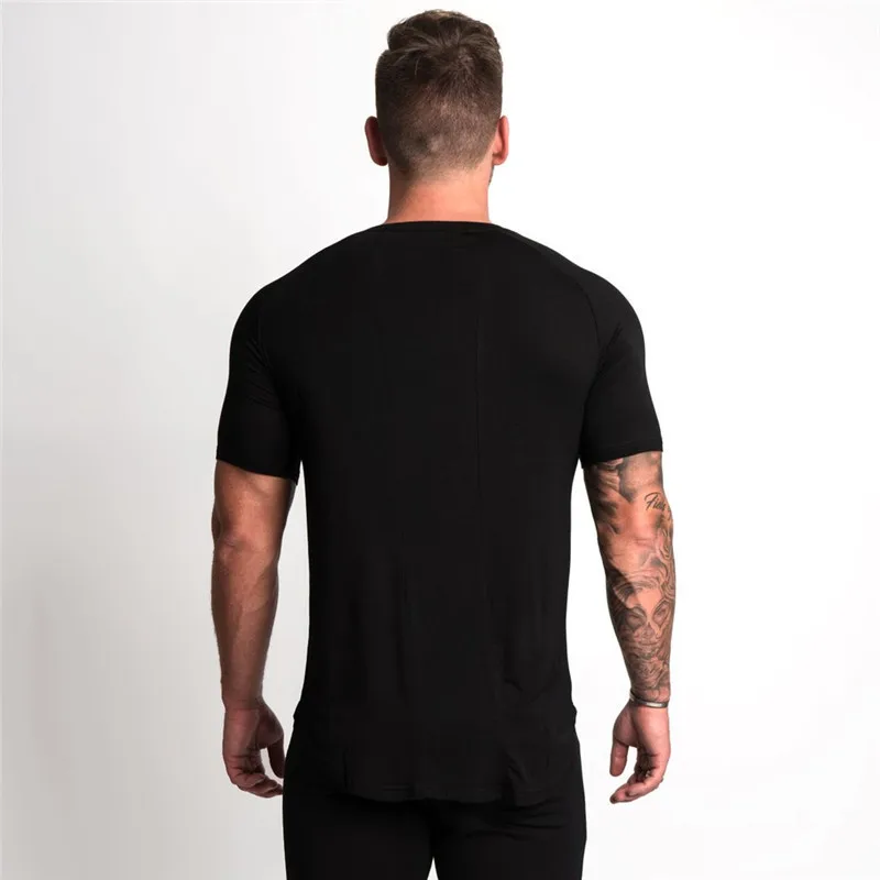Muscle Dr. Brothers, Европейская и американская мода, стиль, мужская спортивная облегающая футболка, тренировочный костюм с коротким рукавом