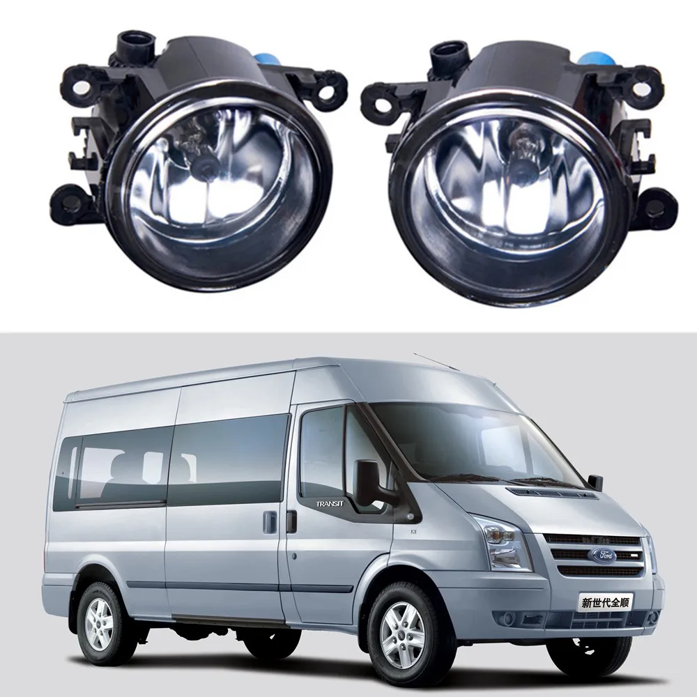 

For Ford Transit Platform Chassis 2006-2015 Halogen Fog Lights 55W 4300K H11 Fog Lamp Assembly 2pcs
