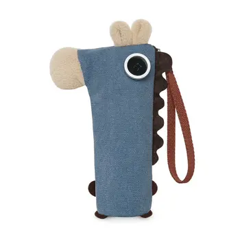 

Cartoon horse pencil case stationery canvas pencil case large capacity multifunctional pencil case