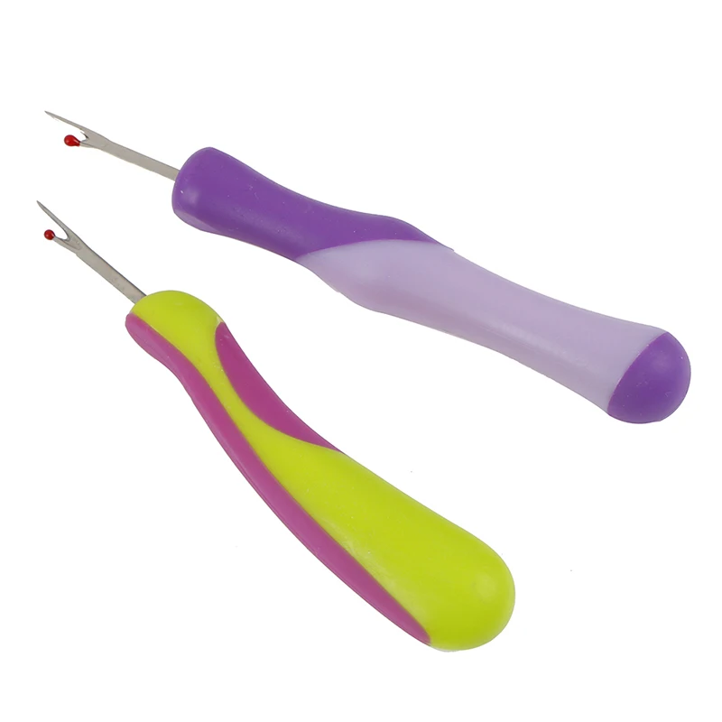 Creatieve Steken Verwijderd Tool Draad Picker Praktische Diy Handcraft Naaigaren Cutter Tornmesje Met Rubberen Handvat