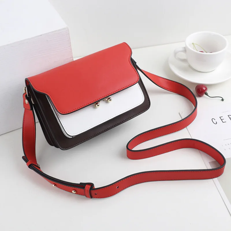 

WOMEN'S Bag 2019 New Style Shoulder Bag Versatile Glorious Retro Korean-style Autumn And Winter Shoulder Bag Genuine Leather Con