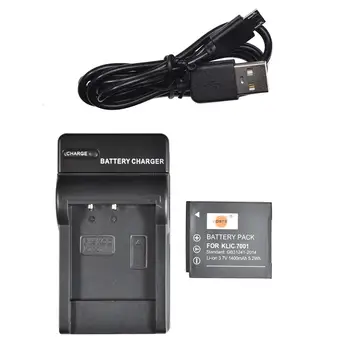 

DSTE KLIC-7001 Camera Battery with USB Charger for KODAK V550 V570 V610 V705 M753 M763 M853 M863 M893 Camera