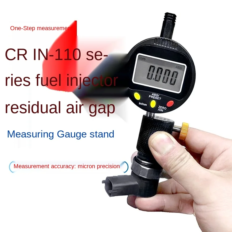 110 Series Fuel Injector Residual Air Gap Measurement Gauge Seat