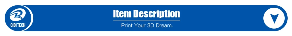 QIDI 3d принтер x-maker образовательного класса Impresora 3D Drucker Высокоточный размер печати 170 мм* 150 мм* 160 мм с ABS, PLA, гибкий