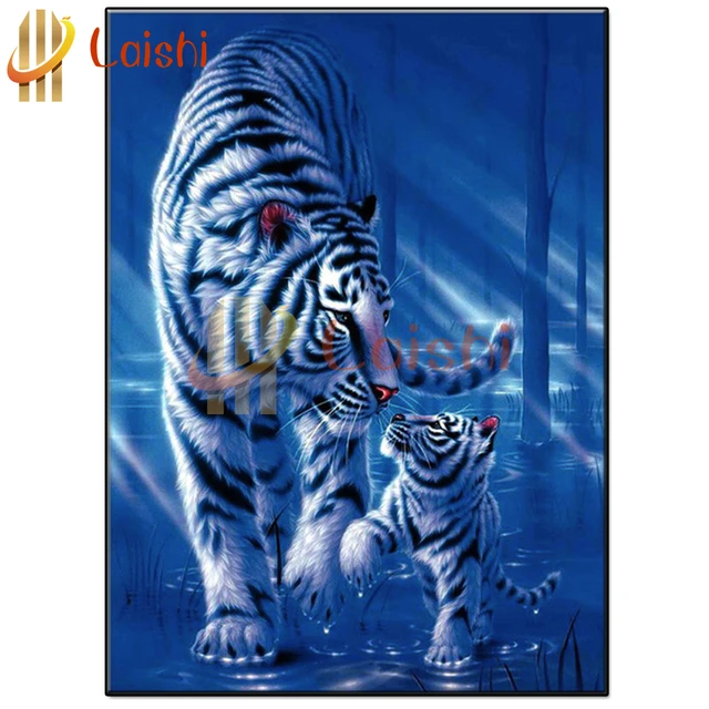 Diamond Painting Jungle Animals  Diamond Painting Stickers - Diamond  Painting - Aliexpress