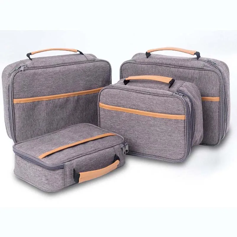 

Travel Accessories Double Layer Usb Charger Organizer Bag Data Cable Organizing Bag Digital Portable Packing Storage Bag