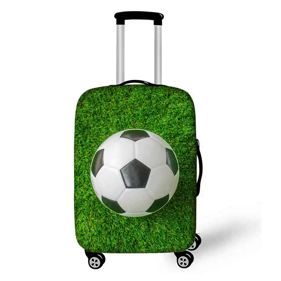 Креативный 3D Футбольный багажный чехол защитный чехол водонепроницаемый плотный эластичный чемодан чехол для 18-32 Inche аксессуары для путешествий