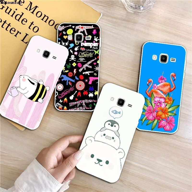 Flamingo 3 Silicon Soft TPU Case Cover For Samsung Galaxy Core Grand Prime Neo Plus 2 G360 G530 I9060 G7106 Note 4 5 8 9 | Мобильные