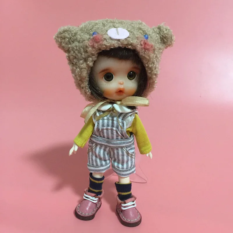 Ob11 одежда для малышей 1/12 г. BJD простые джинсы шорты для подвешивания Красивая кукольная одежда с бантиком GSC аксессуары для кукольной одежды