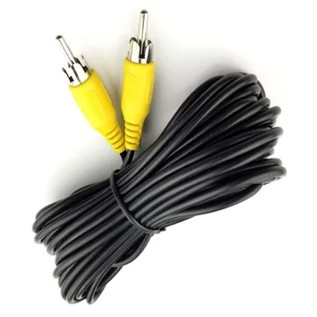 

6m/10m/20m Car CAR Reverse Rear View Parking Camera Video Cable Rear View Video Trigger Wire for All Car Extension Cord