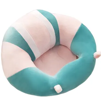

Soft Cute Baby Support Seat Plush Sofa Colorful Soft Baby Infant Learning To Sit Chair Keep Sitting Posture Chair