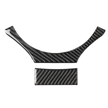 

for Lexus IS250 NX200T 300 2015-2020 Car Carbon Fiber Stickers Steering Wheel U-Shaped Cover Trim Strip Carbon Fiber