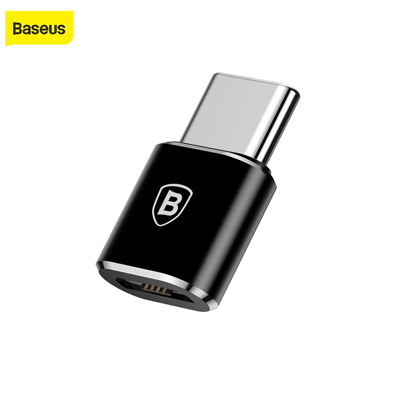 Переходник Baseus Micro USB Type C OTG для Macbook Phone c папа мама c|Переходники и адаптеры| |