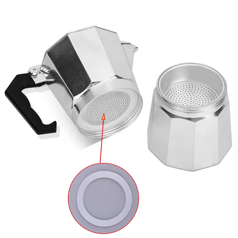 Silicone Seal Ring 2Pcs/lot Flexible Washer Gasket Kitchen Coffee Parts Makers Accessories