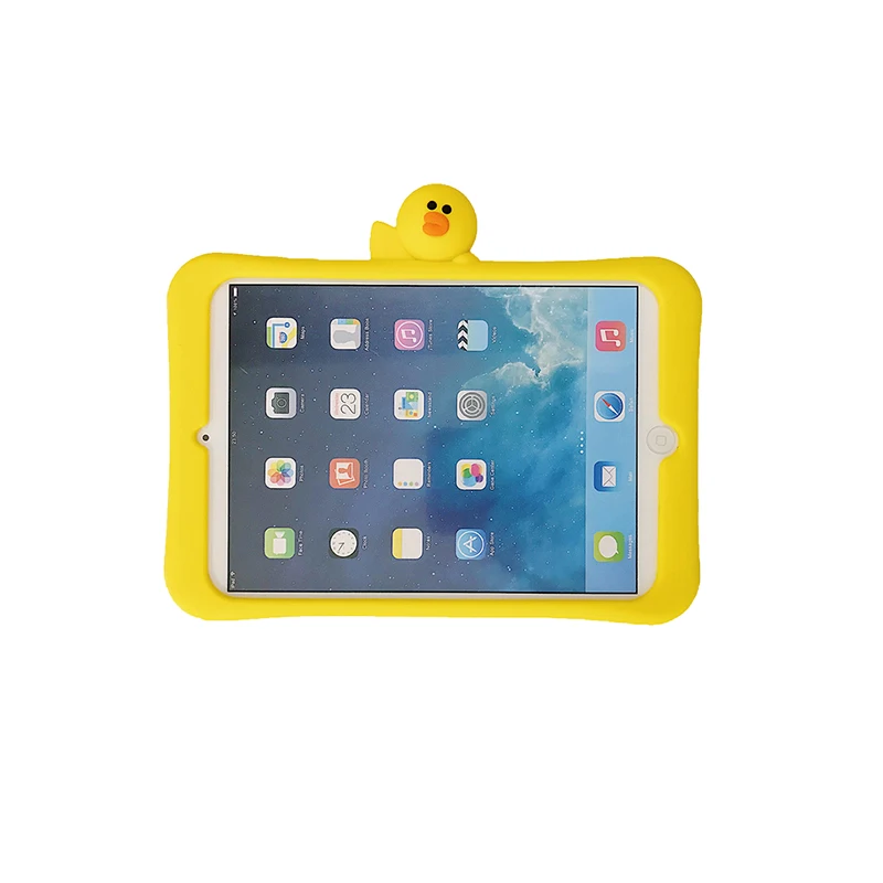 Планшет силиконовый чехол с подставкой для Планшеты ipad Mini1 на возраст 2, 3, 4, 5, ipad air 2 3 pro 10,5 Мультфильм защитный чехол для ipad 2, 3, 4 18 9,7 - Цвет: For iPad Mini 4