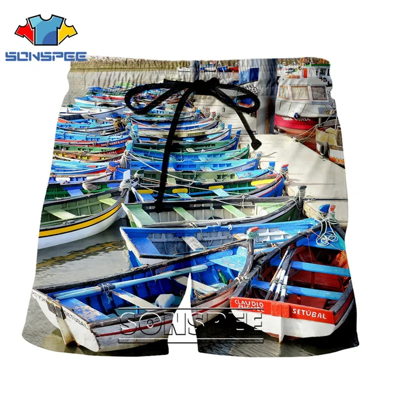 Shion панк повседневные аниме для мужчин, женщин и детей, забавная рыбацкая лодка, сексуальный топ для отдыха, футболка, спортивные пляжные тренировочные брюки Harajuku, шорты