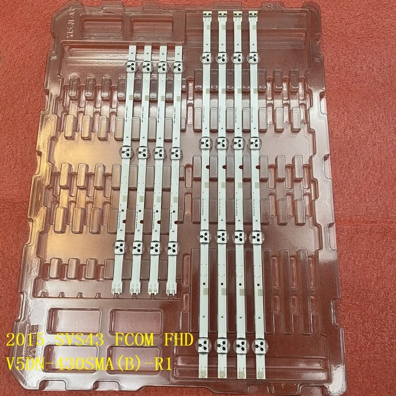Светодиодная панель 8 шт./компл. для Samsung UA43J5100 UN43J5000 UN43J5200 UN43J5300 UN43J5200AG BN96-46570A 46571A