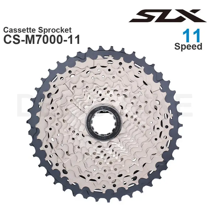 Bicycle Sprocket Gear Bicycle Cassette Bike Sprocket Bicycle Parts Shimano SLX M7000 11v Cassette Sprocket 11 Speed CS-M7000-11-HYPERGLIDE-For MTB bike Original Parts
