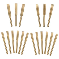 Affûteur de tronçonneuse en diamant 18 pièces, en 3 tailles, roues d'affûtage, lime de tronçonneuse pour scie à chaîne, pierre, bijoux en bois 