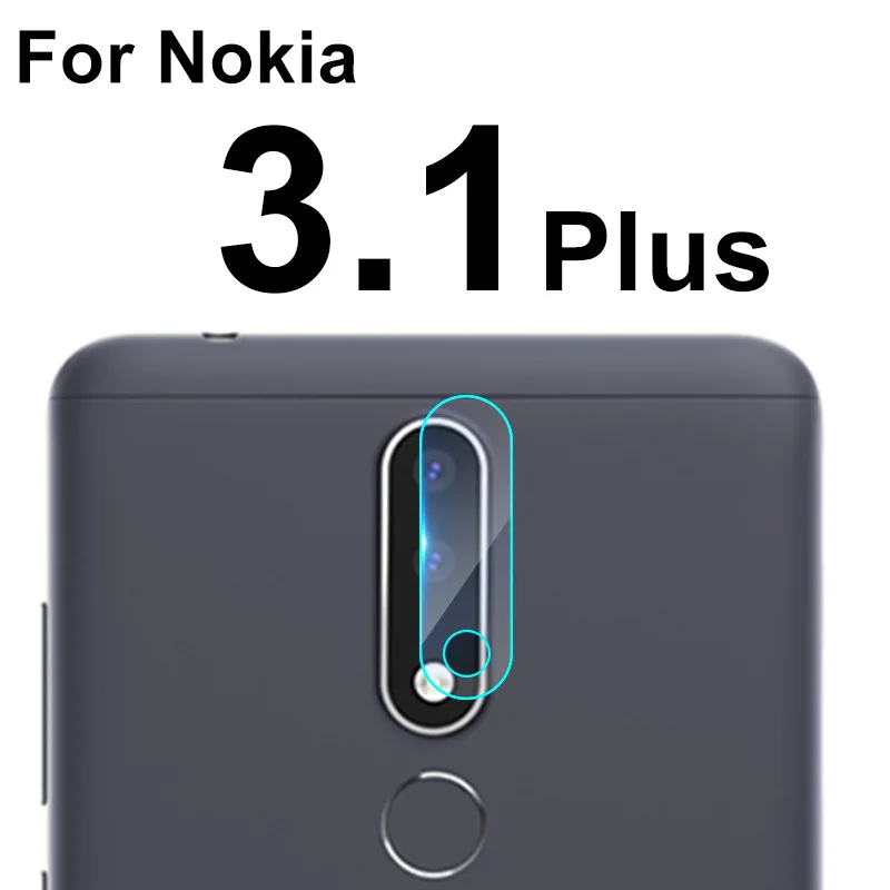 For 3.1 Plus 2 шт., закаленное стекло для объектива камеры Nokia 10 Pureview, защитная пленка для объектива камеры Nokia 8 Sirocco 7 7,1 5,1 4,2 3,1 Plus - Цвет: For 3.1 Plus