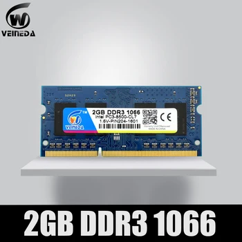 

VEINEDA Memory Ram DDR3 2gb 1066 Sodimm ram ddr 3 PC3-8500 204pin Compatible 1333mhz For AMD Intel Laptop