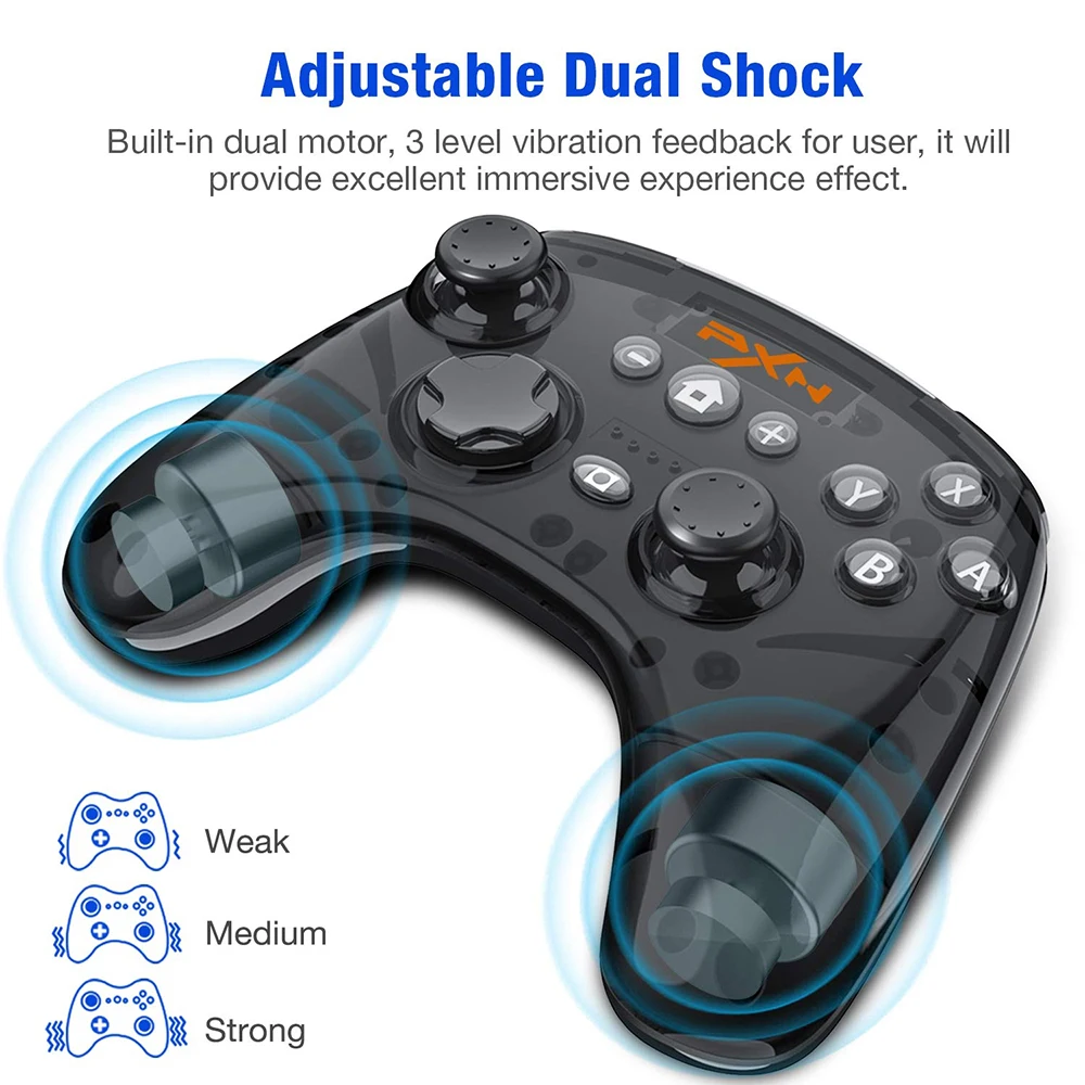 PXN Bluetooth Джойстик Нинтендо переключатель Pro беспроводной Bluetooth контроллер для Ns Switch PC Android смартфон игровая консоль