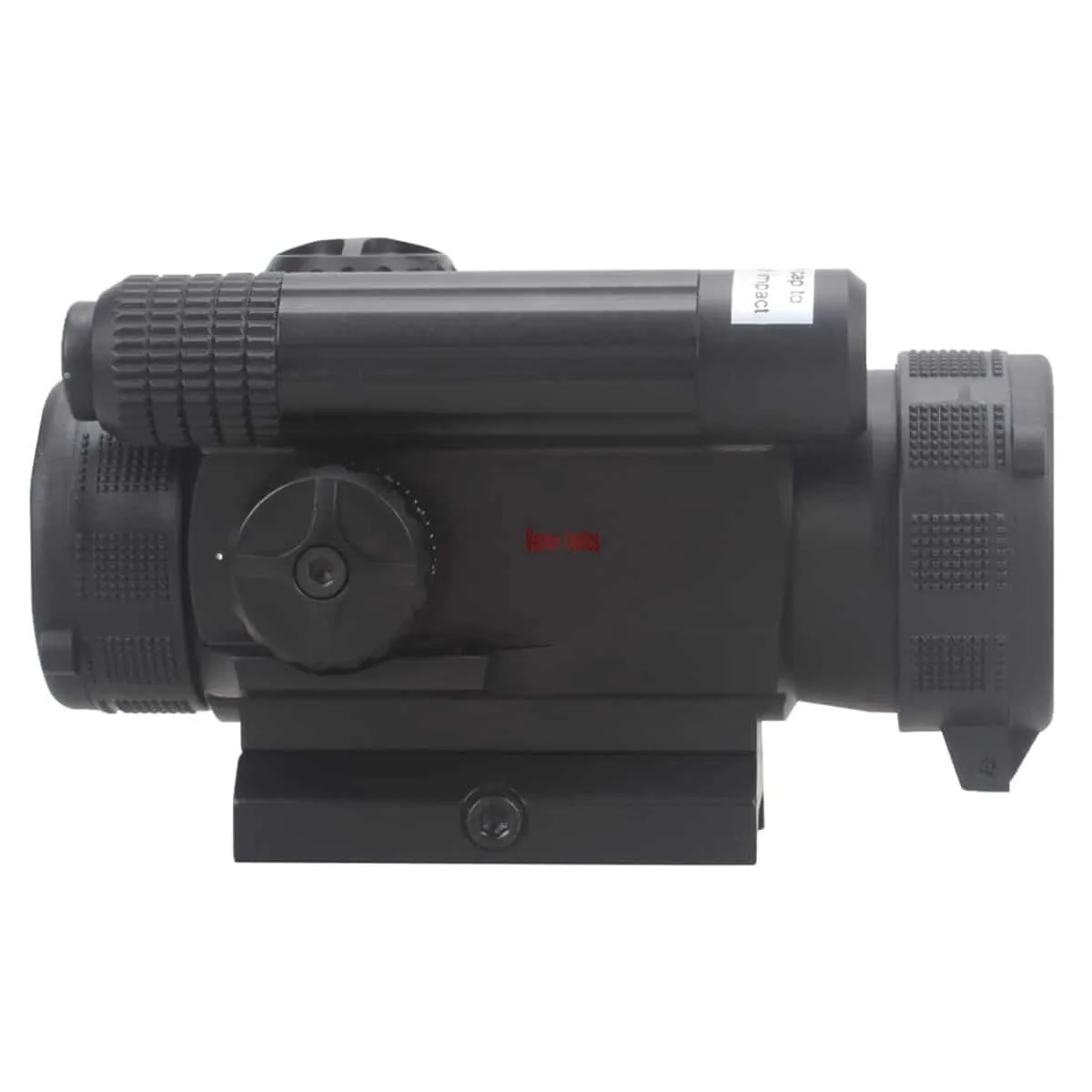 Векторная оптика Rayman 1x30 3MOA Red Dot Scope Combo Side Red лазерное орудие Sight AR M4 AK реальное огнестрельное оружие ударопрочный