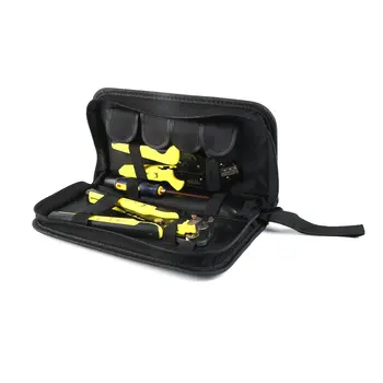 

Functional JX-D4301 Ratchet Manganese steel Crimping Tool Wire Strippers Terminals Pliers Kit P10 With Cable Cutter