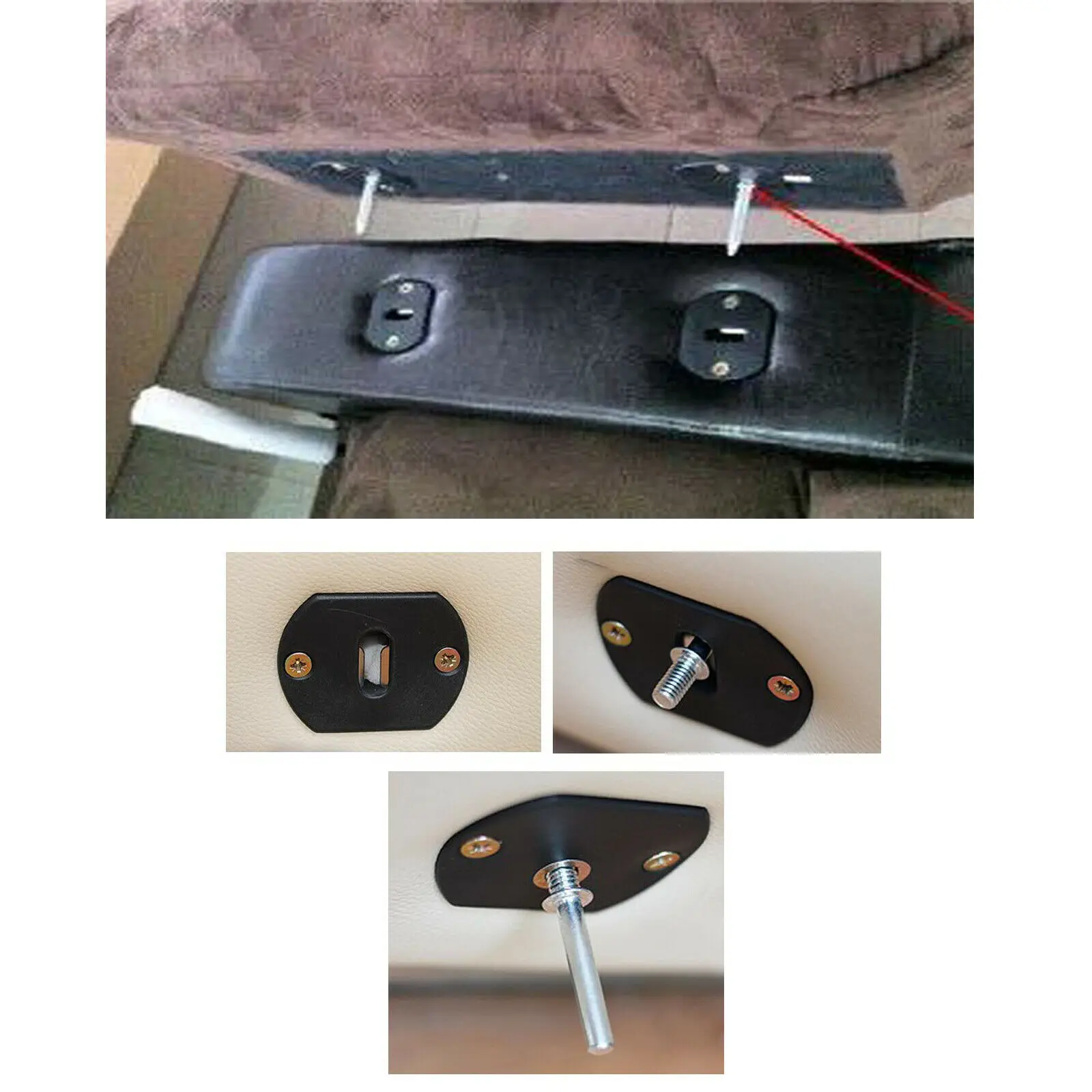 2 Sets Sofa Sectional furniture Connector Pin Style