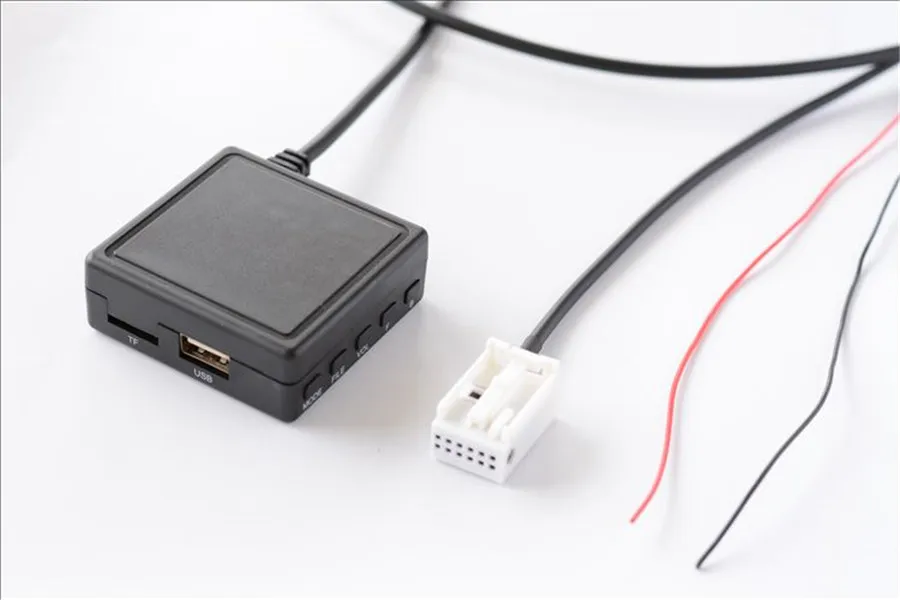 5,0 беспроводной автомобильный Hi-Fi Bluetooth Aux микрофон адаптер TF USB флэш-накопитель для peugeot 207 307 407 308 для Citroen C2