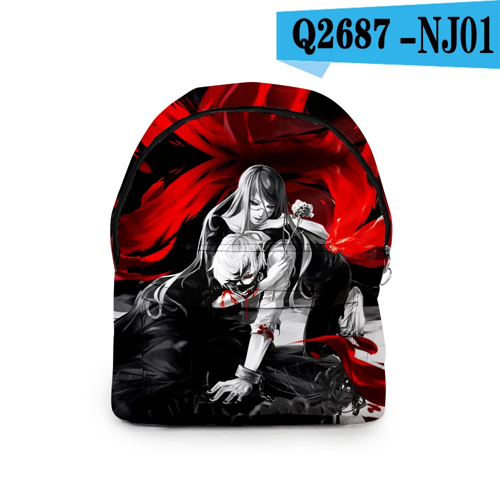 6 Токийский вурдалак, Оксфорд, рюкзак, женский, Kaneki Ken, рюкзаки, сумка на плечо, Harajuku, мужской рюкзак, женская мода, Mochila, рюкзак - Цвет: 6