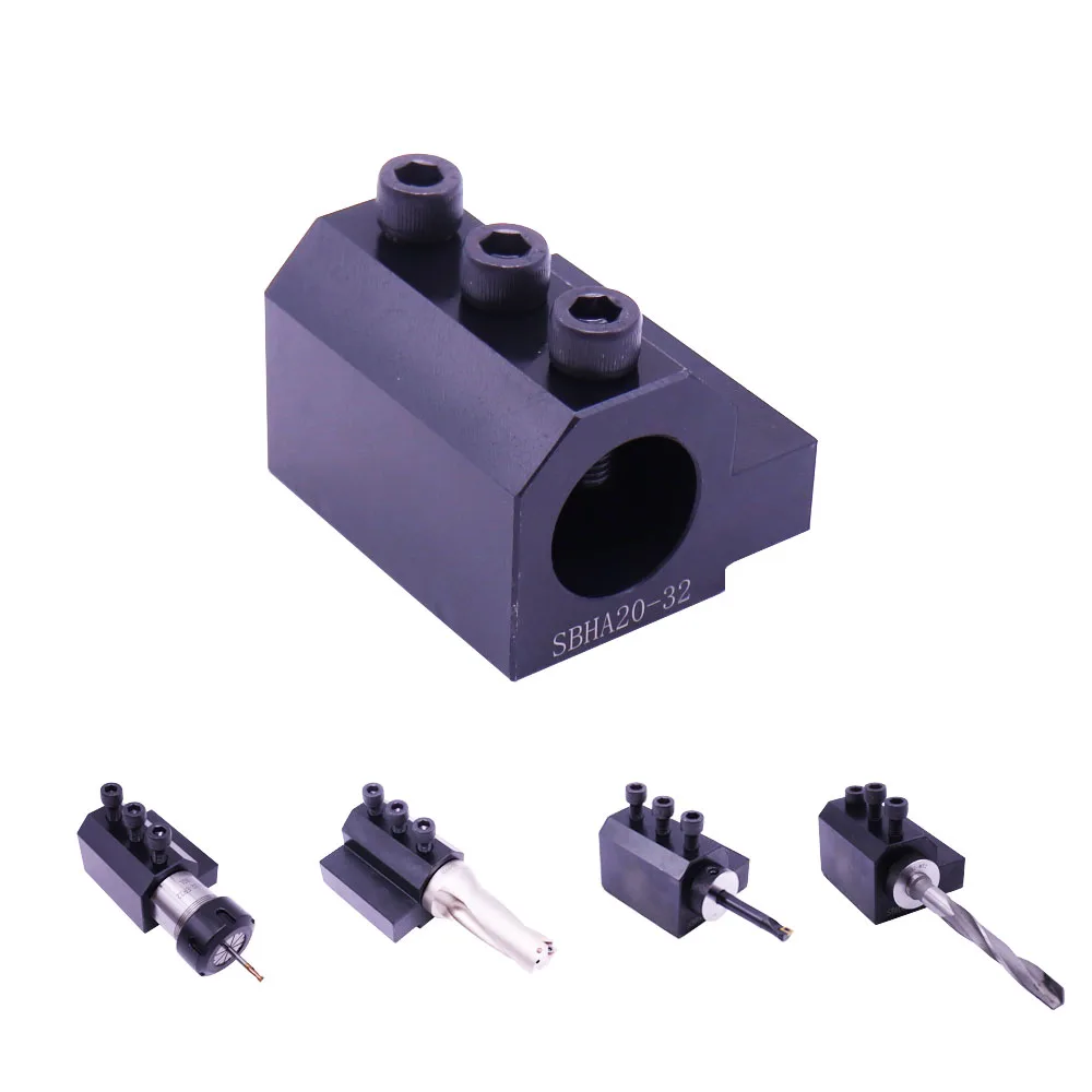 

SBHA20-20/-25/-32 SBHA25-32 SBHA32-40 CNC Lathe Inner Diameter Auxiliary Tool Holder Tool Sleeve Inner Hole Guide Sleeve Holder