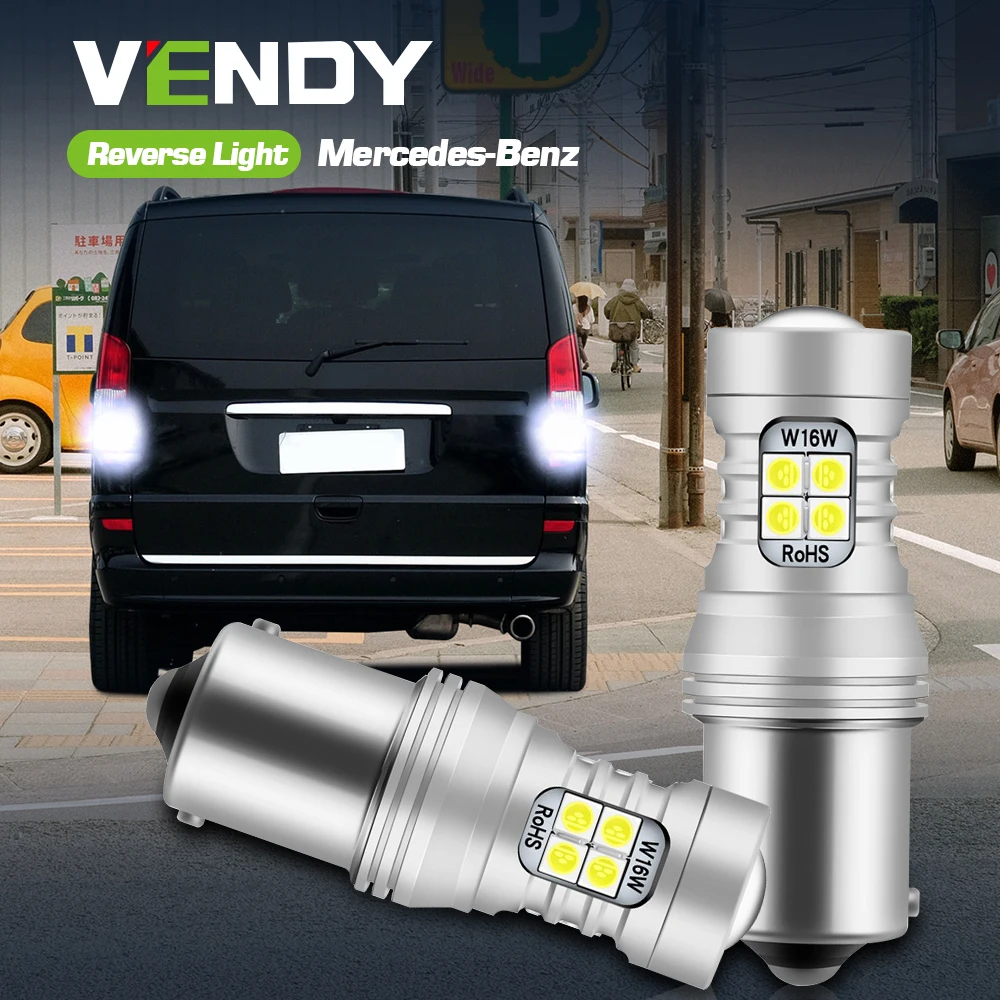 Светодиодная лампа Canbus P21W BA15S для Mercedes Benz CL203 W416 W463 X164 W163 W251 V251 R129 R230 CLC G GL M R SL КЛАССА