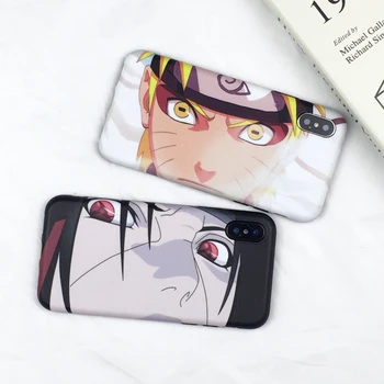 

NARUTO Cosplay Cell Phone Protective Case For IPhone 11Pro / Max / X / XS / XR6s / 8plus / 7 Lovers Phone Case Anime Adult