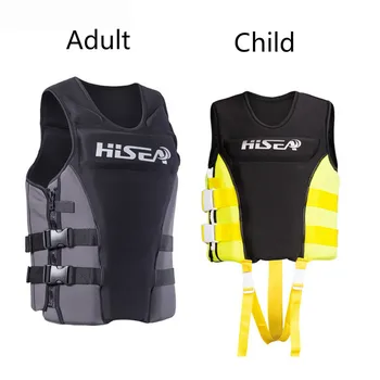 

Neoprene Profession Life Vest CE Adult Fishing Vest Surfing Drifting Motorboat Buoyancy Life jacket Swimming Floating Clothing