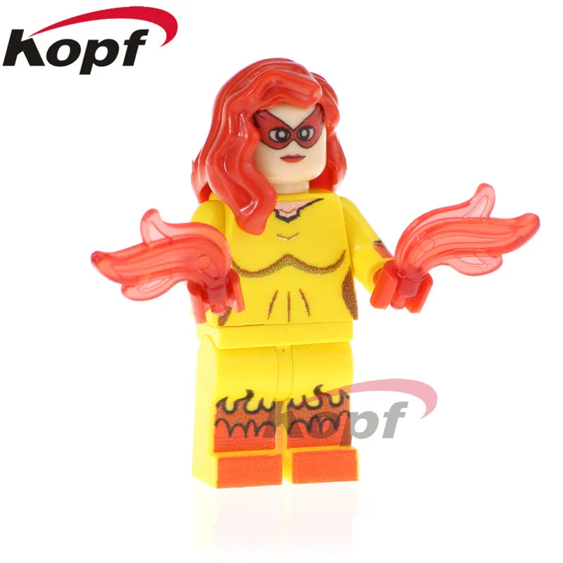 

Building Blocks Single Sale Firestar Figures Mister Terrific Catwoman Deadstot Super Heroes Bricks Children Toys Gift PG476