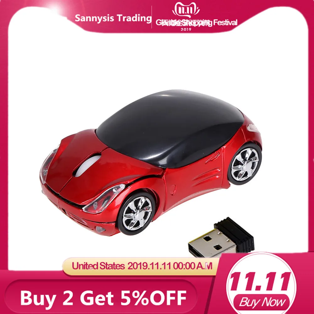 Горячая Распродажа беспроводная мышь 2 4 ГГц компьютерная игровая для