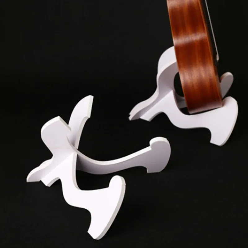 Guitar Accessories Foldable Hardwood Ukulele Bass PVC Collapsible Holder Stand Violin Mandolin Banjo Accessories