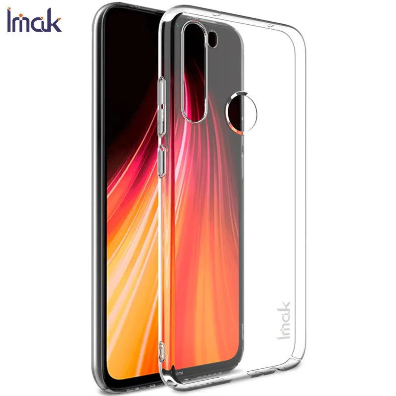 Прозрачный чехол IMAK Crystal II для Xiaomi redmi Note 8 pro устойчивый к царапинам прозрачный