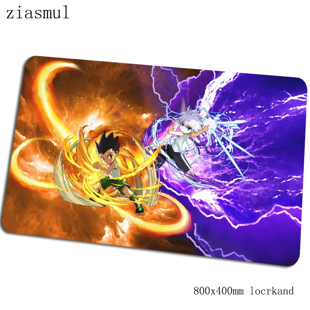 Коврики hunterxhunter 800x400x3 мм 3d игровой коврик для мыши большая клавиатура Коврик для мыши модные аксессуары для геймеров коврик для мыши - Цвет: Size 800x400x3mm
