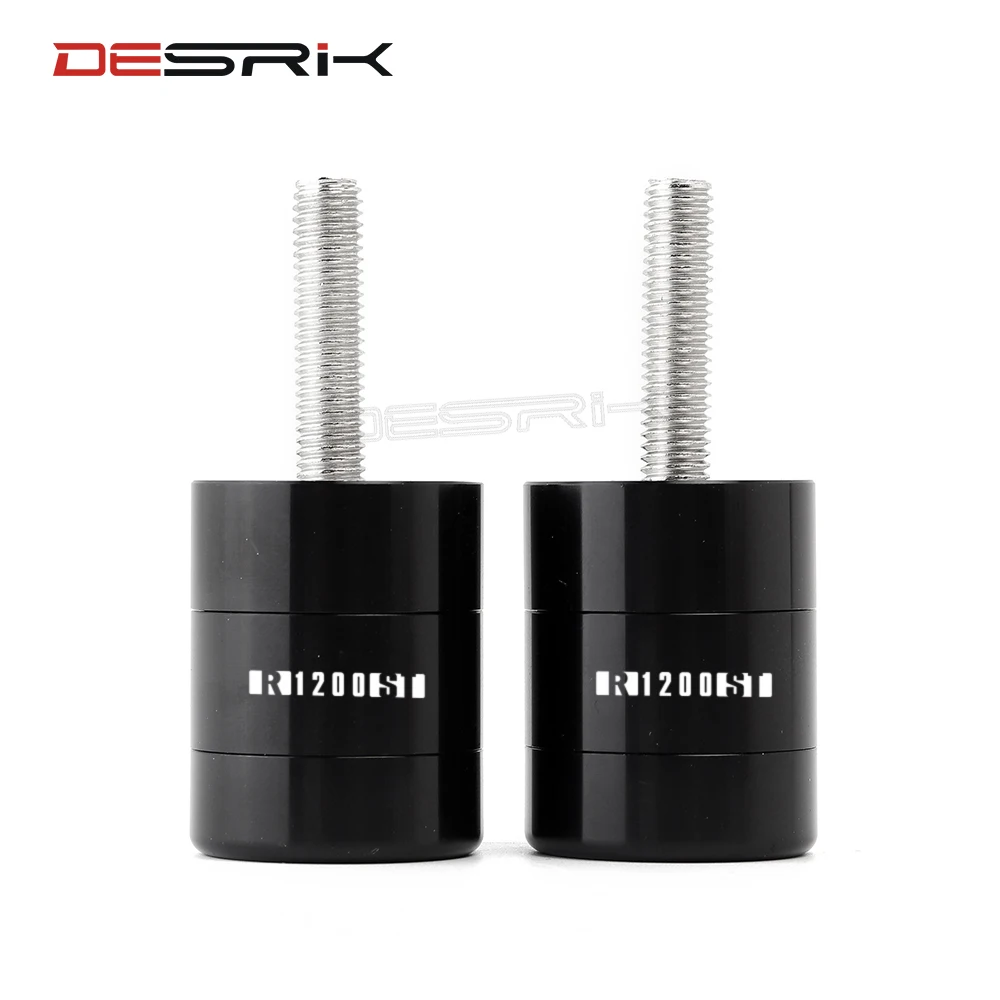 Наконечники ручки мотоцикла сбалансированный штекер слайдер руль колпачки руля